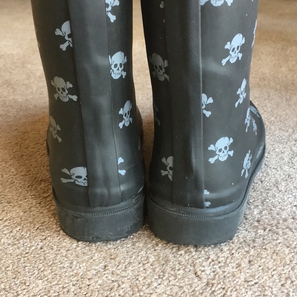 🖤☠️Children’s Black Cherokee Rain Boots - Picture 6 of 10